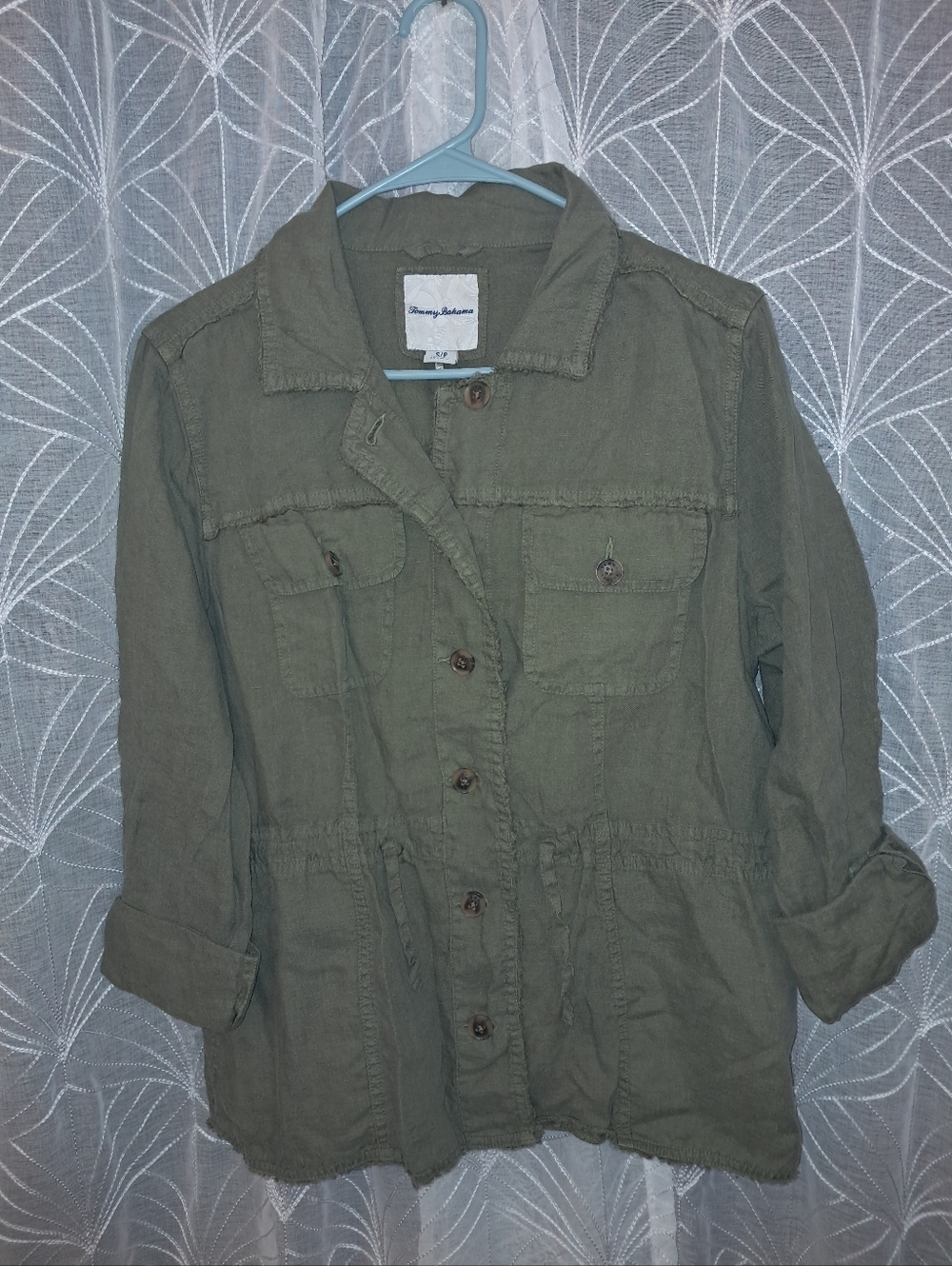 Tommy Bahama brand Women's size small, 100% linen, jacket